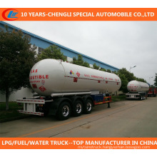 3 Axle 60cbm 30t LPG Tank Trailer for Sale